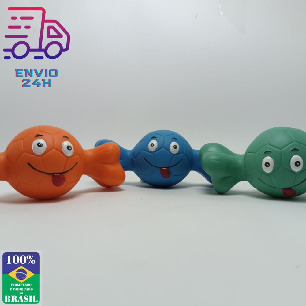 Brinquedo Cachorro Mordedor Bolinha de Osso Adestramento Pet