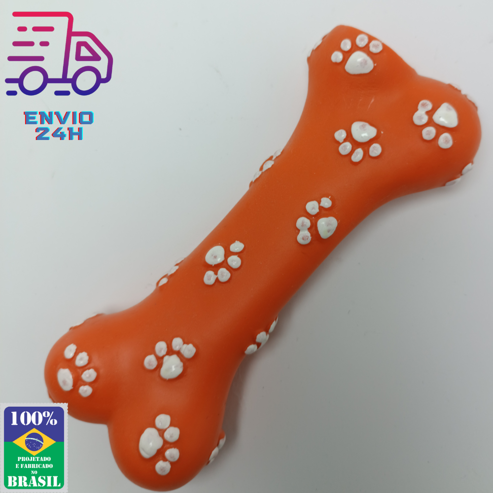Brinquedo Cachorro Mordedor Ossinho Para Adestramento Pet