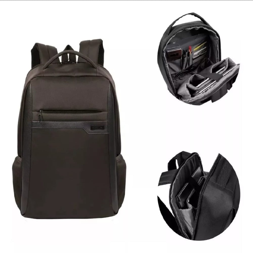 Mochila Slim Laptop Sestini Prime Marrom