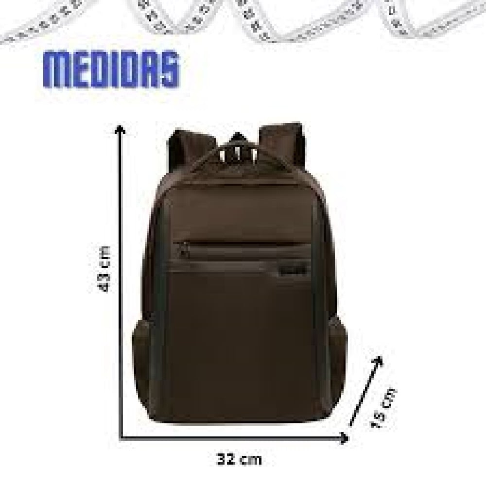 Mochila Slim Laptop Sestini Prime Marrom