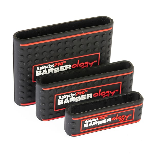 Protetores de Silicone para Máquinas BARBERology c/3 unid.