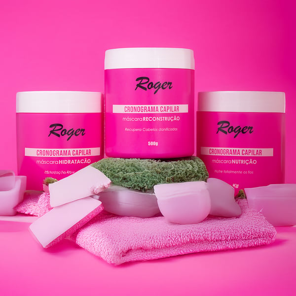KIT CRONOGRAMA CAPILAR ROGER 500G