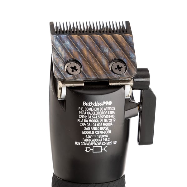 Combo Maquinas BabylissPro Limitedfx Boost+ Black Bivolt