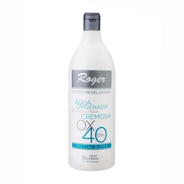 Água Oxigenada Cremosa Roger 40 vol. 900ml