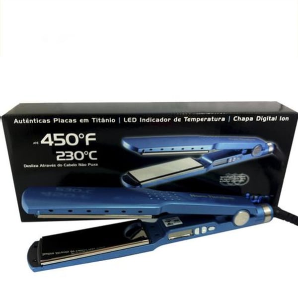 Prancha Nano Titanium Larga By Roger Babyliss Pro 1- 3/4 Prancha Nano Titanium Larga By Roger Babyliss Pro 1- 3/4
