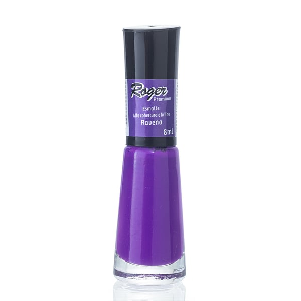 Esmalte Roger Premium 8ml Alta Cobertura e Brilho 