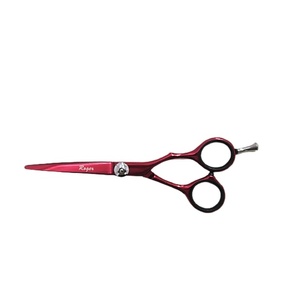 Tesoura Roger DE2655NABD RED Fio Navalha 5`5