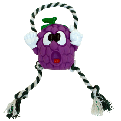 Supply Pet Brinquedo Pet Uva com Corda 1 Supply Pet Brinquedo Pet Uva com Corda 1