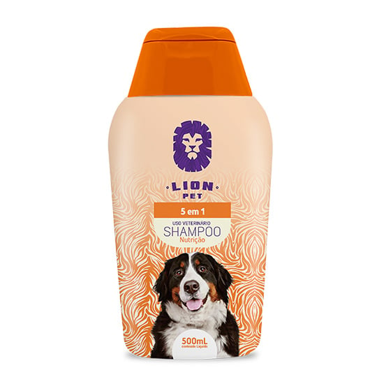 Shampoo Pet 5 em 1 Lion Pet - Nutrição