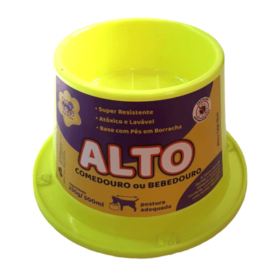 Supply Pet  Comedouro Pet Cães Alto Anti Formiga 500ml  1