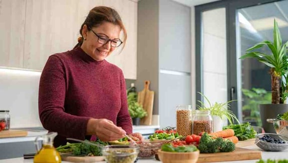 vejetaryen check-up, vegan check-up, B12 eksikliği, ferritin, demir, D vitamini, çinko, omega 3, protein, tam kan sayımı, biyokimya testleri, happ health