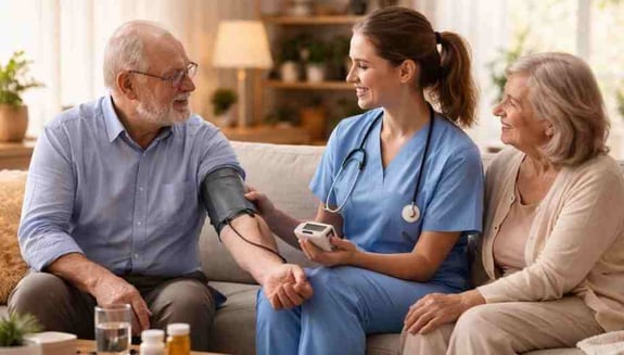 yaşlılar haftası, evde sağlık, evde sağlık hizmetleri, evde doktor, evde hemşire, evde kan alımı, evde EKG, yaşlı bakımı, kronik hastalık takibi, evde fizyoterapi, happ health