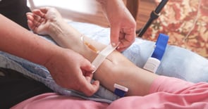 Home IV Line Placement