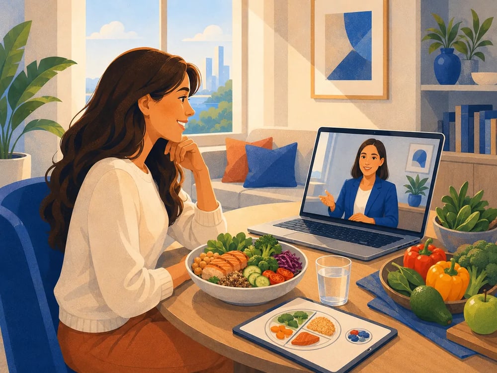 What Does Online Dietitian Service Cover?