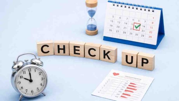 check up sıklığı, check up ne zaman yapılmalı, check up tekrar süresi, sağlık taraması, check-up, online doktor, evde sağlık hizmetleri, happ health