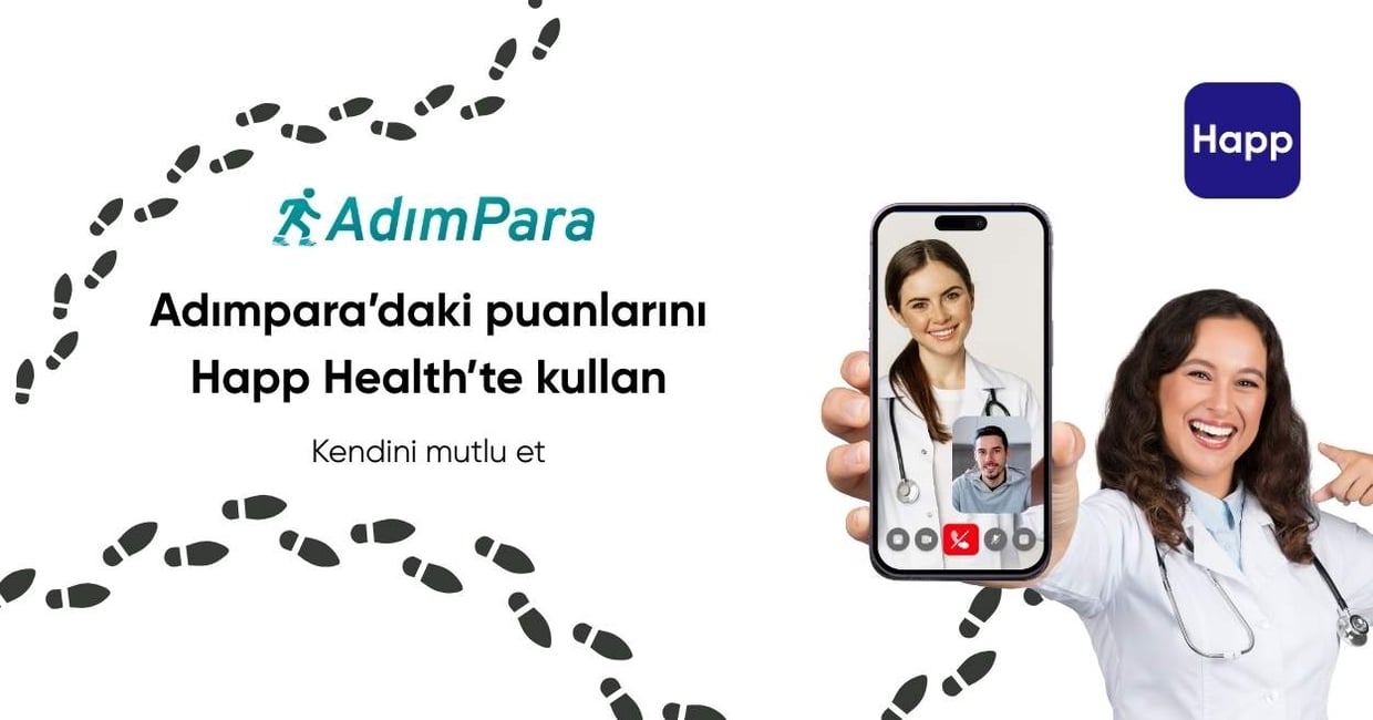 Adımpara Puanlarını Happ Health’te Kullan!