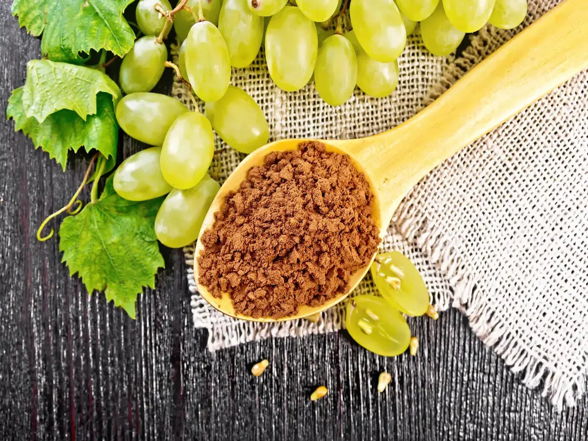 üzüm çekirdeği tozu, antioksidan, cilt sağlığı, kalp sağlığı, bağışıklık sistemi, doğal takviye, sağlıklı yaşam, antioksidan etki