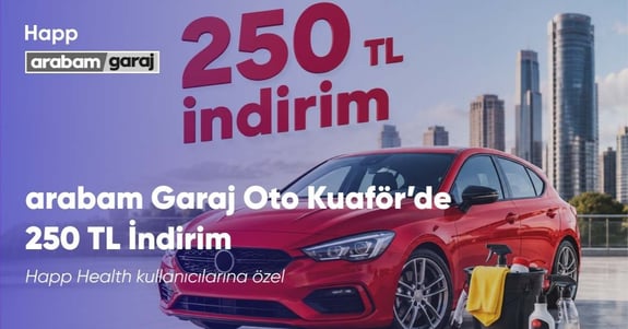 arabam Garaj Oto Kuaför Kategorisinde Net 250 TL Ayrıcalık