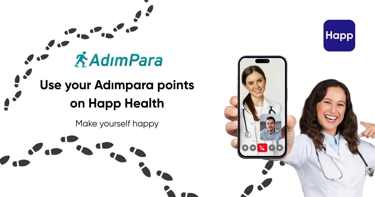 Use your Adımpara Points on Happ Health!