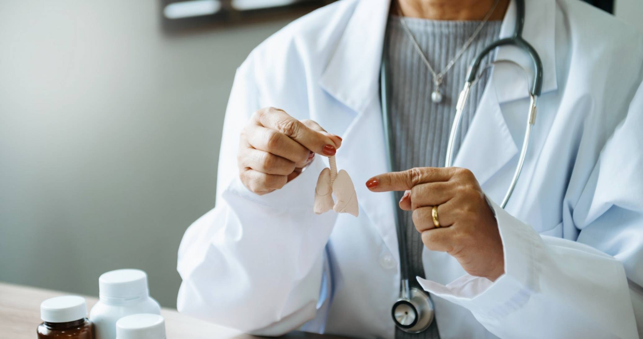 Pulmonologist Examination at Home