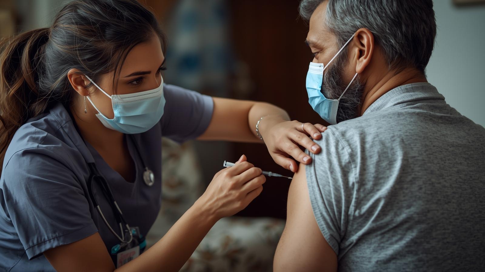 Evde Grip Aşısı Uygulaması