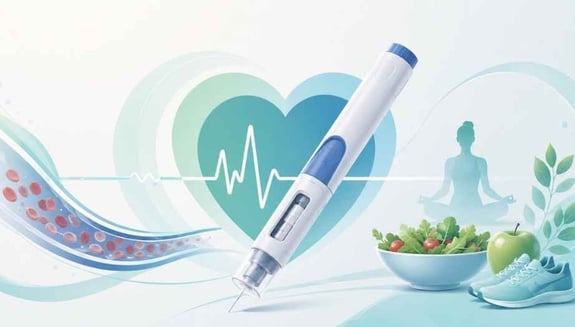 GLP-1, GLP-1 ilaçları, GLP-1 kalp sağlığı, GLP-1 kardiyovasküler etki, Mounjaro, Ozempic, happ health, semaglutide, tirzepatide, GLP-1 tedavisi, online endokrinoloji doktoru