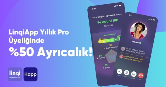 Happ Health Kullanıcılarına Özel LinqiApp Yıllık PRO Üyeliğinde %50 Ayrıcalık