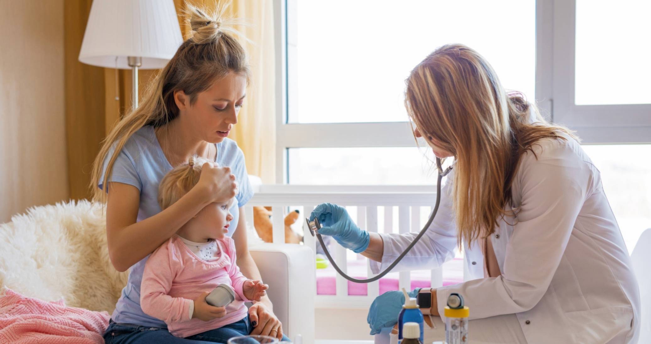 Pediatric Specialist Examination at Home