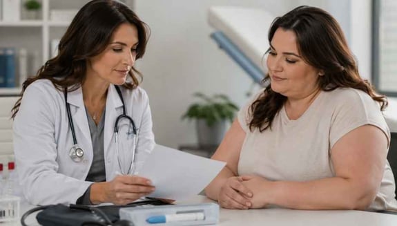 zayıflama iğnesi, zayıflama iğnesi check-up, GLP-1 takibi, semaglutid takibi, tirzepatid takibi, kilo verme tedavisi, endokrinoloji, online endokrinoloji, happ health