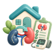 Kidney Transplant Patient Follow-up at Home