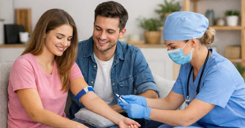 Evde Çift Check-Up Paketi 