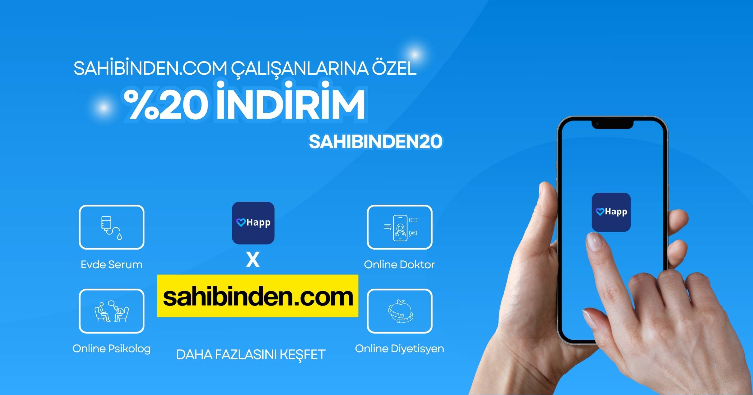 Exclusive Discount for Sahibinden Employees