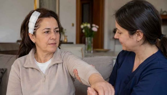 beyin ameliyatı sonrası bakım, beyin ameliyatı sonrası iyileşme, kraniyotomi sonrası bakım, nörolojik rehabilitasyon, evde ameliyat sonrası bakım, evde sağlık hizmetleri, happ health