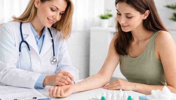 alerji testi, alerji testi nedir, alerji testi nasıl yapılır, prick testi, IgE testi, alerji tanısı, alerji belirtileri, online doktor, check-up, happ health