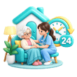 Home 24-Hour Nurse Companion Care
