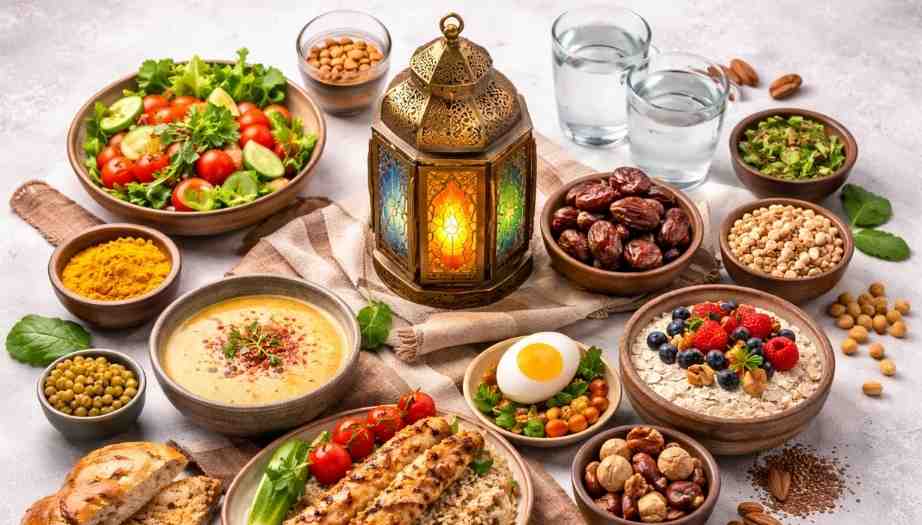 ramazanda sağlıklı beslenme, ramazanda yapılmaması gerekenler, ramazanda diyet, ramazan beslenme önerileri, sahurda tok tutan besinler, iftarda nasıl beslenmeli, ramazanda su tüketimi, online diyetisyen, diyetisyen danışmanlığı, online sağlık, happ health