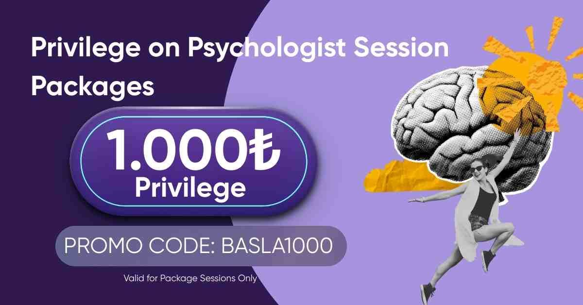 1,000 TL Privilege on Psychologist Session Packages