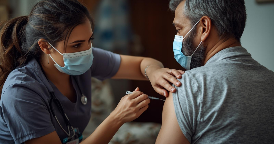 Evde Grip Aşısı Uygulaması