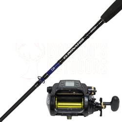 Daiwa Eliminator 5'6" 24kg Rod + Daiwa Tanacom 1000 (U) Electric Reel