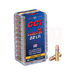 CCI Velocitor .22 LR 40gr HP 500 Rounds