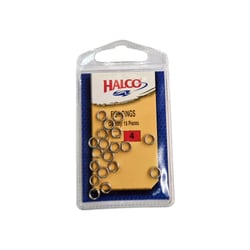 Halco Fish Split Ring Sizes 4, 5, 6, or 7