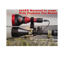 Sniper Hog Lights Predator Pro Scope and Flashlight Mounts 1 Inch, 30mm, 35mm Weaver/Picatinny