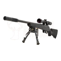 Tikka T1x MTR .22 LR 16" + Burris Droptine Rimfire 3-9x40 Ballistic Plex + 1/2-20 Suppressor + Hy-Skor 6-9" Swivel Bipod