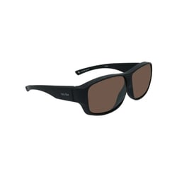 Ugly Fish P308 Polarised Fit Over Sunglasses Matte Black / Brown Lens