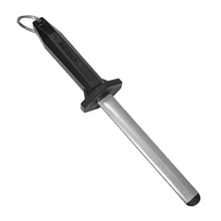 Knifekut Diamond Oval Sharpening Steel 6"