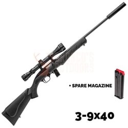 Rossi 7022 .22 LR + Nikko Stirling Mountmaster 3-9x40 + Rimfire Suppressor