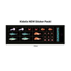 Shimano Kidstix Spinning Rod 6' 2-5kg 2-Piece Gold + Shimano IX2000R Spinning Reel