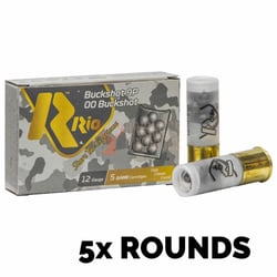 Rio Royal Buck 12ga 2 3/4" 9 Ball Buckshot 5 Rounds
