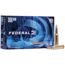 Federal Power Shok .308 Win 150gr SP 20 Rounds
