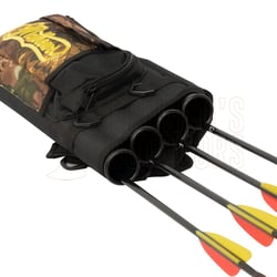 Mathews Archery Quiver with Shoulder Strap and Storage Pocket